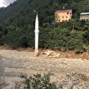 Giresun'da sel felaketini anlatan en ilginç kare