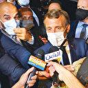 Defol: Lübnan’da siyasetçileri tehdit eden Macron protesto edildi