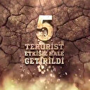 Siirt'in Tandır Dağı bölgesinde 5 terörist etkisiz hale getirildi