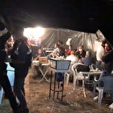 Kırıkkale'de boş araziye çadır kurup kumar oynadılar