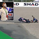 Milli motosikletçi Toprak Razgatlıoğlu ısınma turlarında kaza geçirdi