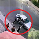 Böyle vicdansızlık olmaz: Çantasını aldıkları kadını otomobille sürükledi