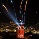 İstanbul'un simgelerinden "Galata Kulesi" görsel şölenle ziyarete açıldı