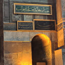 Cumhurbaşkanı Erdoğan, Ayasofya Camii'ne 2 hat levhası hediye etti