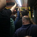 Bahçelievlerde minibüste tıklım tıklım yolculuk kamerada
