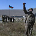 Azerbaycan Cumhurbaşkanı Aliyev paylaştı: Hudafer Köprüsü'ne bayrak dikildi!