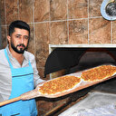 Malatyalı işletmeci yaptı: Alabalıklı lahmacuna yoğun ilgi