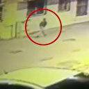 Hatay'da yakalanan teröristin kaçış anı güvenlik kamerasında
