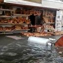 İzmir'deki tsunami paniği kamerada: Abi bu böyle devam edecek mi?