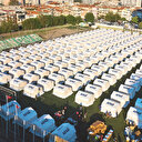 Binlerce çadır kuruldu