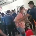 Maske cezasına çıldırdı polise yumruk attı!
