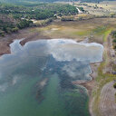 Kuraklık Musaözü Göleti'ni vurdu: Yarısı yok oldu