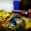 Ayda bebeğin ambulanstaki ilk görüntüleri