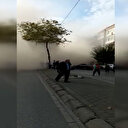 Rıza Bey Apartmanı'nın yıkıldıktan hemen sonraki yaşanan panik anlarına ait yeni görüntüler ortaya çıktı