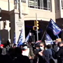 Trump destekçilerinden Philadelphia Genel Merkezi'nde protesto