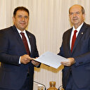 KKTC Cumhurbaşkanı Tatar hükümet kurma görevini Saner’e verdi