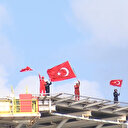 Cumhurbaşkanı Erdoğan helikopter ile Kanuni sondaj gemisinin üstünden geçti