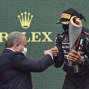 Mustafa Şentop'tan Hamilton'a: Pist çok iyiymiş değil mi şampiyon?