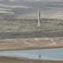 Eskişehir'de ilginç görüntü: Sular çekilince ortaya çıktı