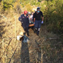 Bir anda dengesini kaybetti: Defne keserken 30 metrelik uçurumdan yuvarlandı