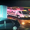 "Bana sattıkları hasarlı aracı çaldılar" deyip şikayetçi oldu: Otomobilin götürülme görüntüleri çıktı