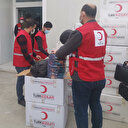 Türk Kızılay Erbil'deki ihtiyaç sahibi ailelerin yardımına koşuyor