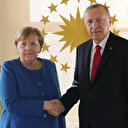Cumhurbaşkanı Erdoğan Almanya Başbakanı Merkel ile video konferansla görüştü