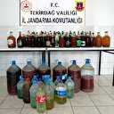 Yılbaşında piyasaya süreceklerdi: Bir ton sahte içki ele geçirildi