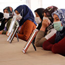 488'inci gündeki evlat nöbetine, kısıtlamada kaldıkları otelde devam ettiler