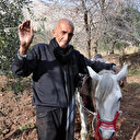 40 yıldır engebeli arazilerde atla çift sürerek geçimini sağlıyor