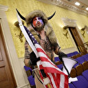 Kongre baskınının sembollerinden biri olmuştu: Boynuzlu başlıklı protestocu yakalandı