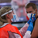 New York'un iki bölgesinde koronavirüs aşısı için mega aşı merkezi kuruldu