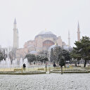 İstanbul'dan kar manzaraları
