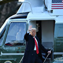 Trump Beyaz Saray'a veda etti