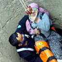 70 yaşındaki Fadime teyzeyi düştüğü kuyudan itfaiye kurtardı