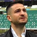 Ömer Ali Şahiner gözyaşlarıyla veda etti