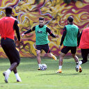 Galatasaray’da derbi öncesinde Radamel Falcao takımla çalıştı