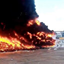 Manisa'da metal geri dönüşüm fabrikasında yangın