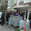 CHP'li vatandaşlar grev kararına tepki gösterip belediyeye destek verdi: Sokak sokak çöp topladılar