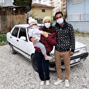 Çalınan otomobilini buldu: 'Helal mal geri geldi' dedi