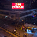 Saraybosna'dan New York'a mesaj: Love Erdoğan