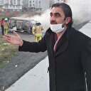 Çocuklarını göstermiyor diye eşiyle kaynanasına kızdı: Kendi minibüsünü cayır cayır yaktı