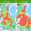 Samsun'da korkutan tablo: Haritadaki kırmızı alanlar bir haftada pik yaptı