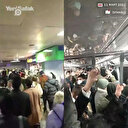 Vaka sayılarının arttığı İstanbul metrolarında endişelendiren görüntü