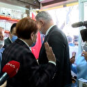 Akşener’e HDP’nin kapatılması için açılan davanın sorulmasına izin vermeden uzaklaştı