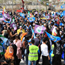 HDP'nin düzenlediği Nevruz kutlamasında terör sloganı atan 3 kişiye gözaltı