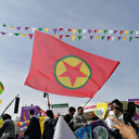 HDP'nin Nevruz organizasyonunda terörist elebaşı Öcalan posterleri ve PKK paçavrası açıldı
