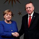 Cumhurbaşkanı Erdoğan Almanya Başbakanı Merkel ile görüştü