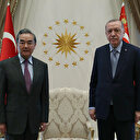 Cumhurbaşkanı Erdoğan Çin Dışişleri Bakanı Wang Yi’yi kabul etti