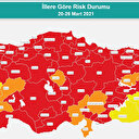 Türkiye risk haritası: Hafta sonu yasakları hangi illerde var?